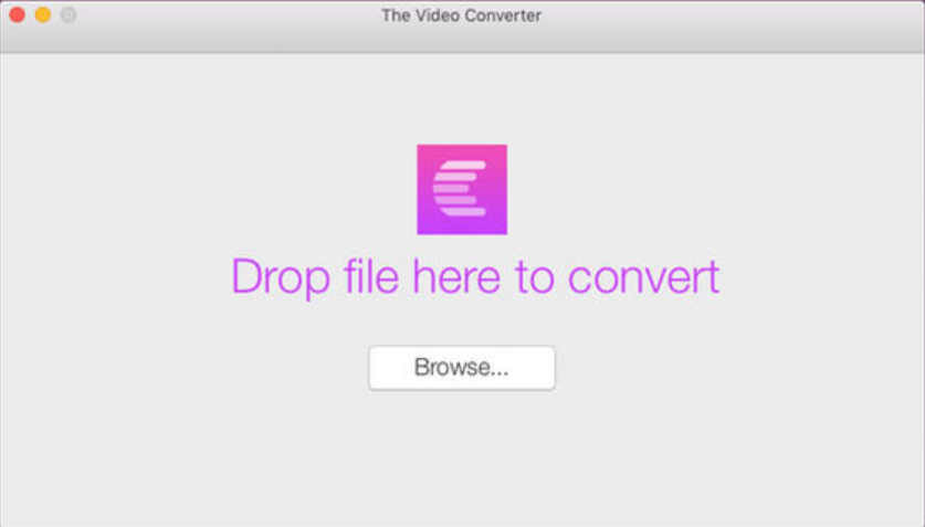 The Video Converter 2.0 : Main Window