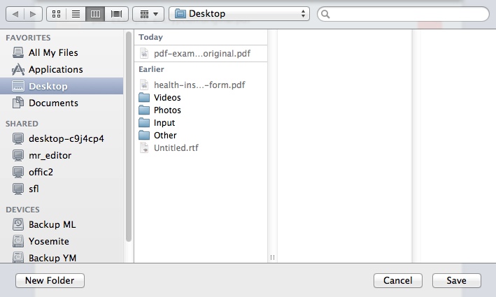 Wondershare PDF Password Remover 5.0 : Selecting Destination Folder