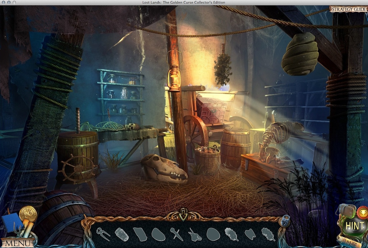 Lost Lands: The Golden Curse : Completing Hidden Object Mini-Game