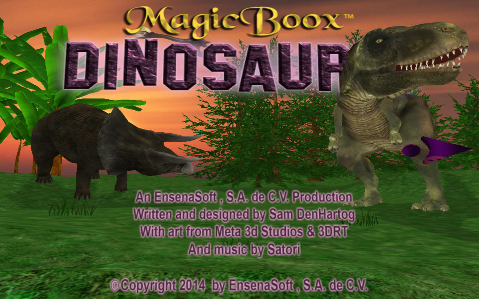 Dinosauria 1.0 : Main Window