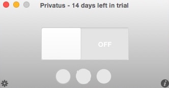 Privatus 4.0 : Main Window