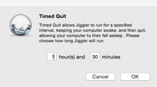 Configuring Timed Quit Settings
