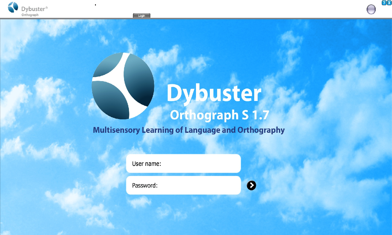 DybusterOrthograph 1.7 : Main Window