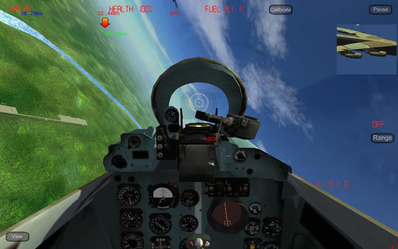Gunship III - Combat Flight Simulator - VPAF 3.7 : Game Window