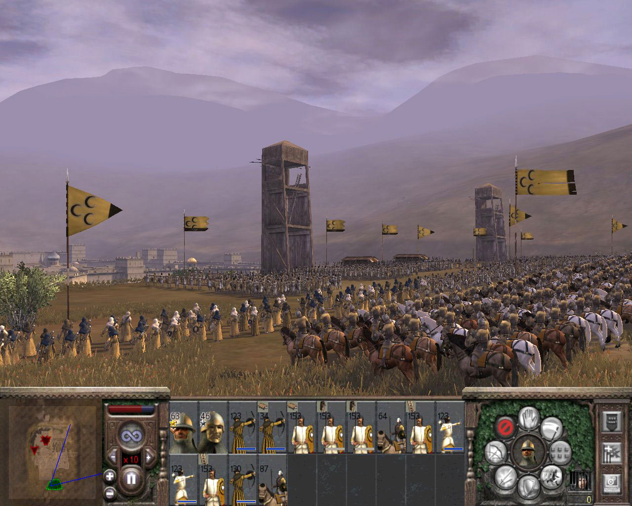 Medieval II Total War 1.0 : Main window