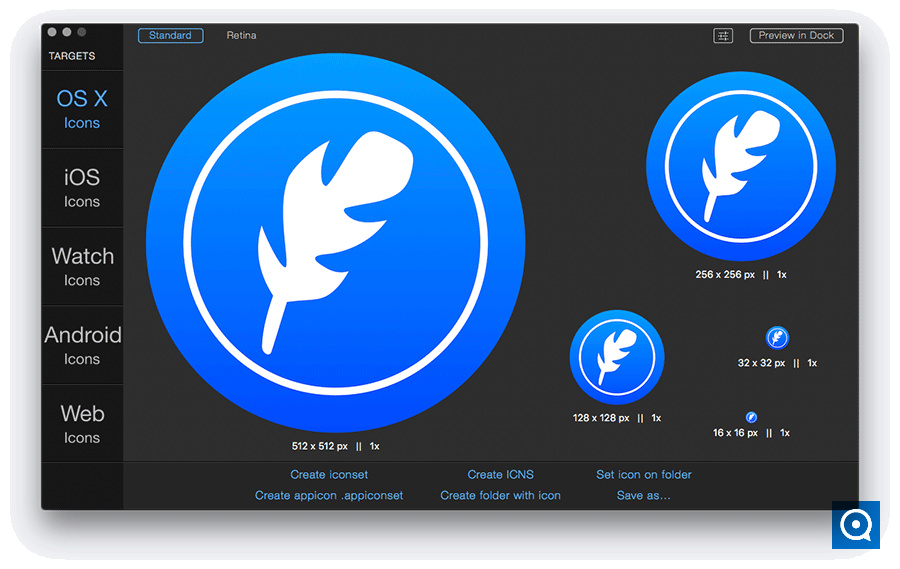 IconFly Mobile 3.4 : Mac app icons, OS X icons