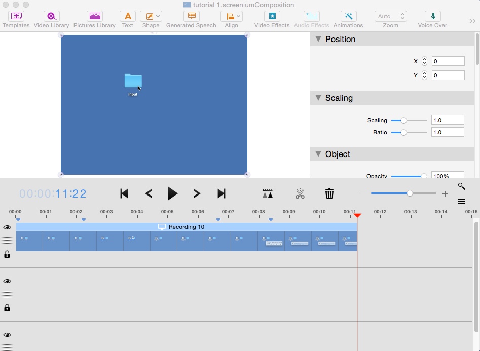 Screenium 3.1 : Editing Video Recording