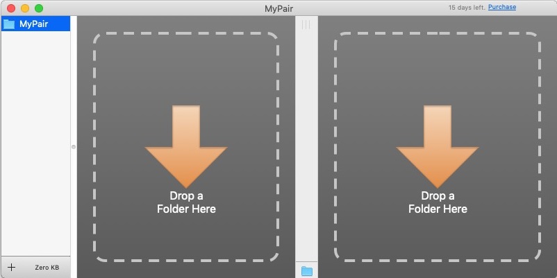 DropSync 3.1 : Choosing Folders