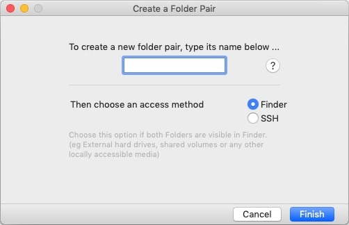 DropSync 3.1 : Create a Folder Pair