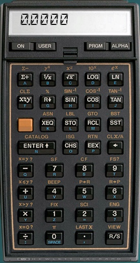cs-41 RPN calculator 6.4 : Main window