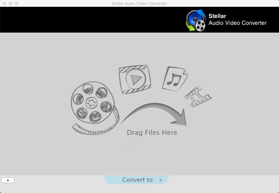 Stellar Audio Video Converter 1.0 : Main window