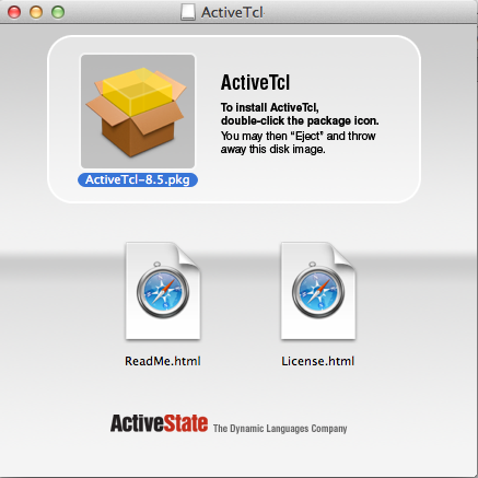 ActiveTcl 8.6 : Main image