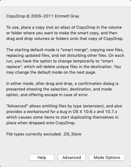 CopyDrop 2.8 : Main image