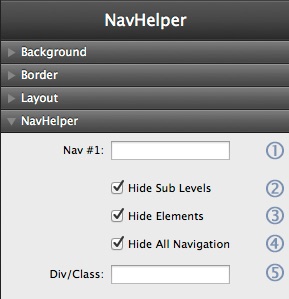 NavHelper 1.1 : Main window