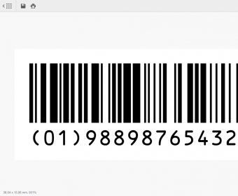Margins, border and crop marks for Barcodes