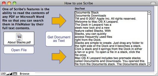 360Works Scribe 3.0 : Main window