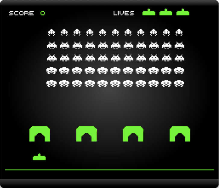 Space Invaders Classic 3.0 : Main Window