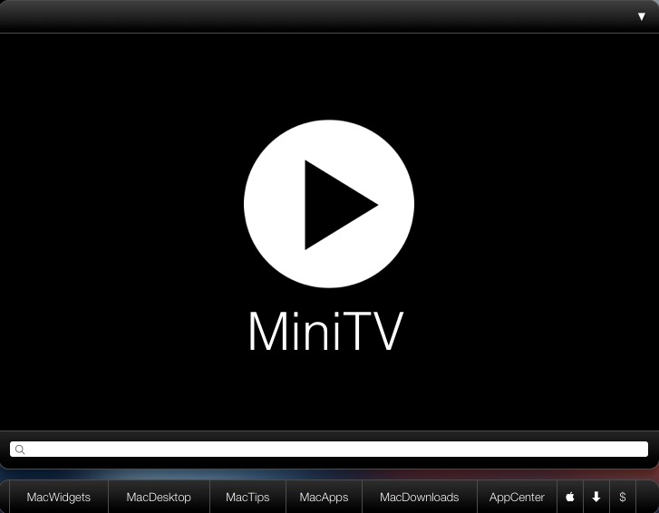 MiniTV 5.0 : Main Window