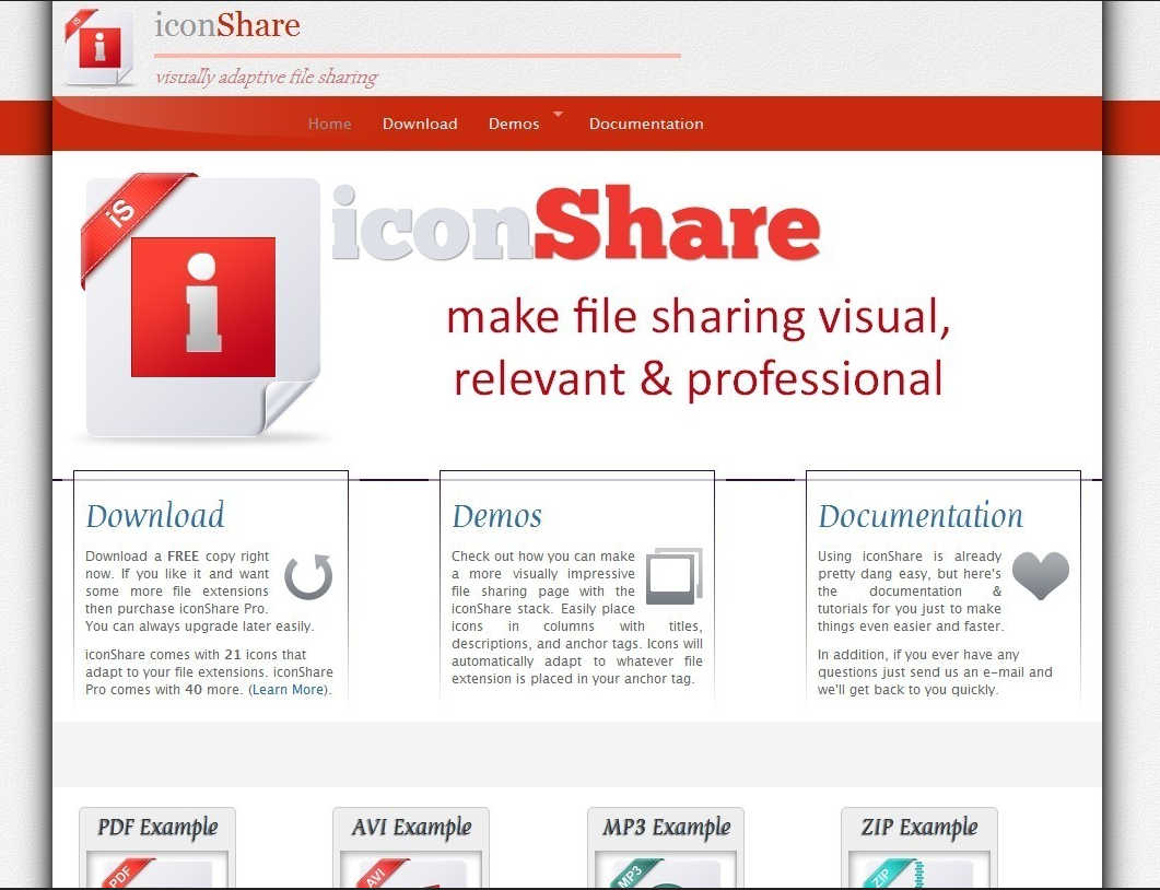 iconShare Free 1.4 : Main Window