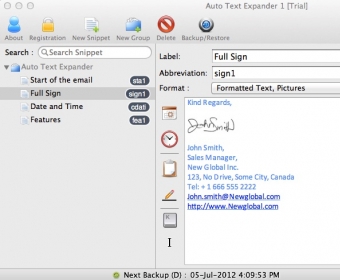 free text expander tools for mac