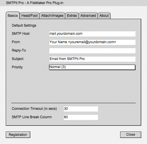 SMTPit Pro 5.6 : Main Window