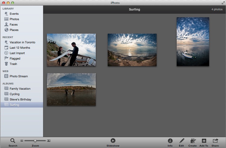 ImageArchiver for iPhoto 1.0 : Main window