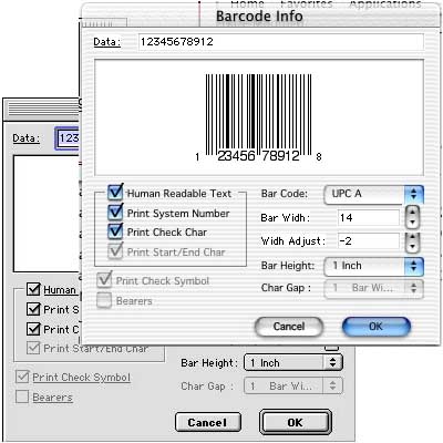 Barcoder 1.9 : Main Window