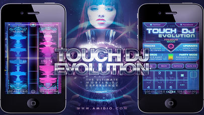 Touch DJ Evolution 1.7 : Main Window