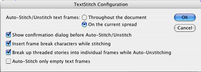 TextStitch 1.0 : Main window