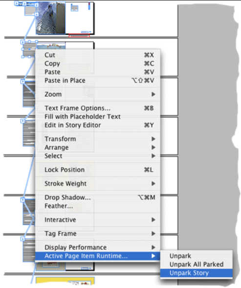 StoryParker for InDesign 2.0 : Main Window