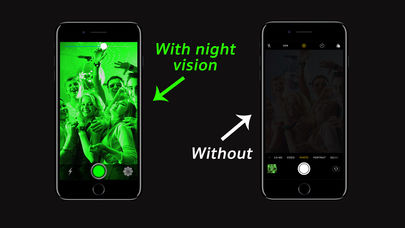 Nightsight Night Cam Free 1.0 : Main Window