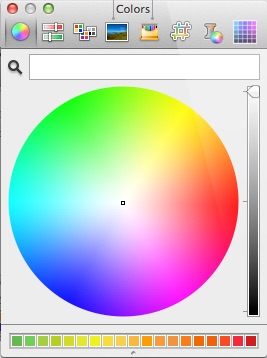 Shades Color Picker 1.2 : Main window