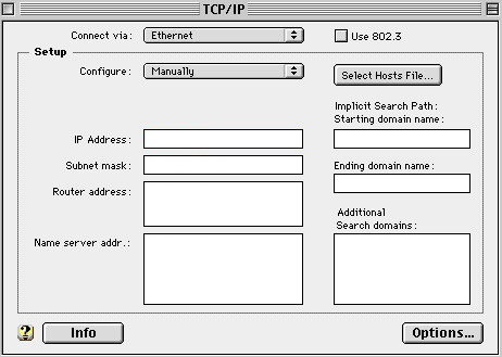 TCP Deux 1.1 : Main window