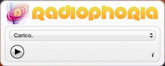 Radiophoria 1.0 : Main window