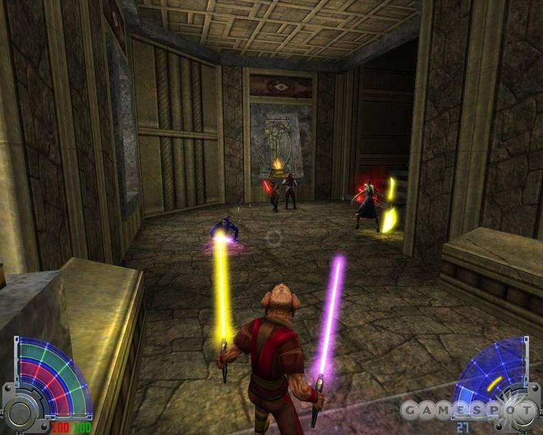 Star Wars Jedi Knight Jedi Academy 1.0 : Gameplay
