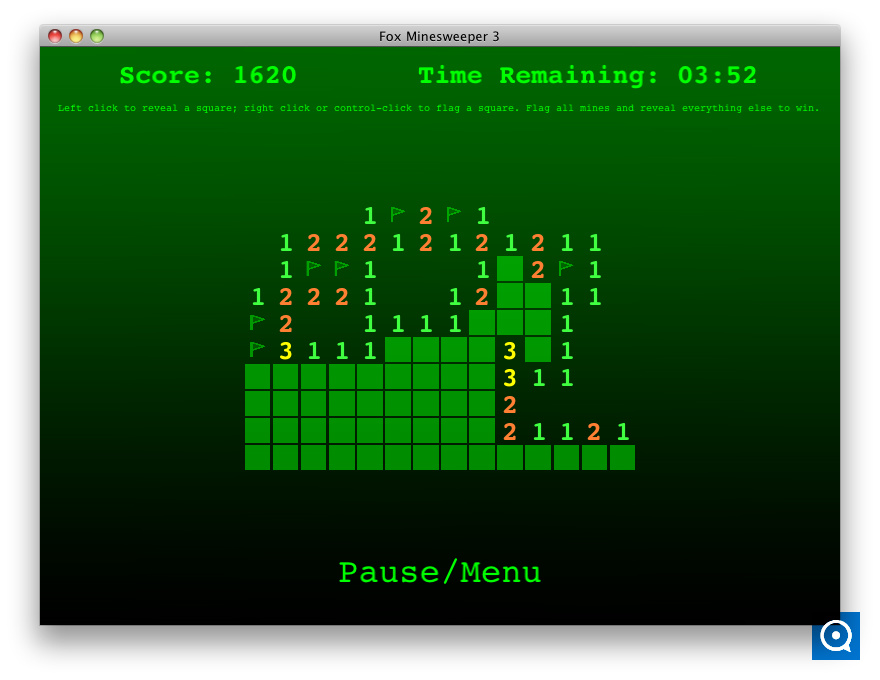 Fox Minesweeper 3.1 : Normal game screenshot