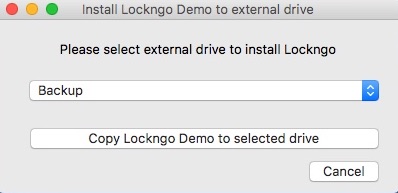 Lockngo Hybrid 7.0 : Main window