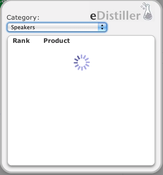 eDistiller 1.0 : Main Window