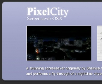 PixelCity Screensaver for OS X