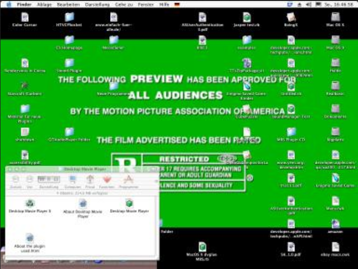 Desktop Movie Player 2.2 : Main Window