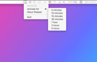Sleeper 1.0 : Main window