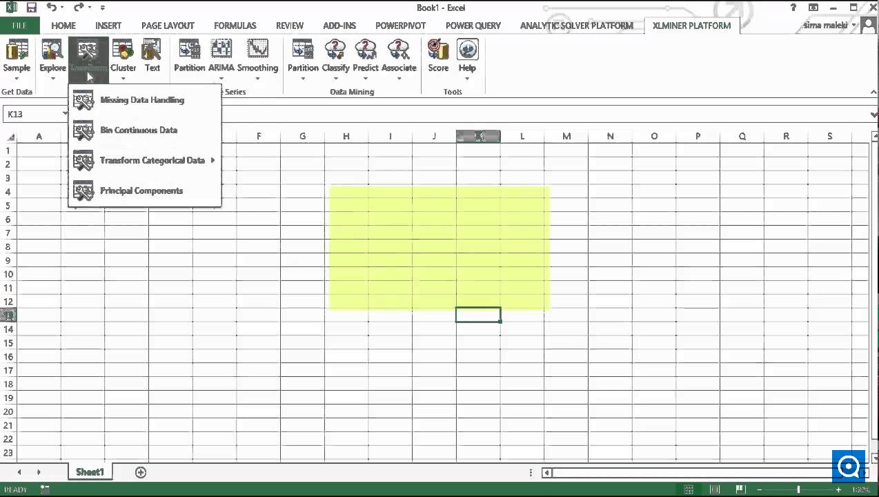 Solver for Excel 2011 1.0 : Main window