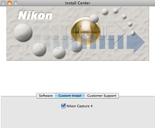 Nikon Capture 4 4.4 : Main window