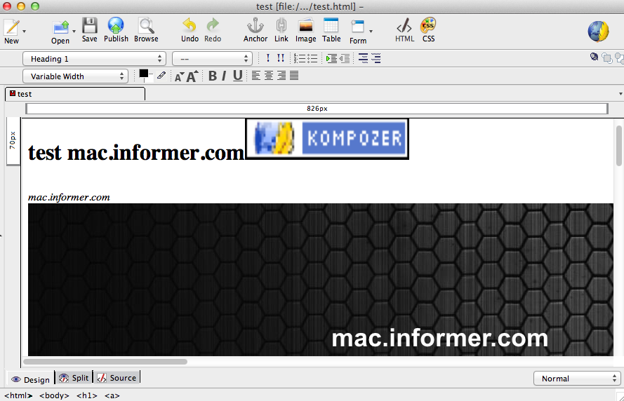 kompozer for mac