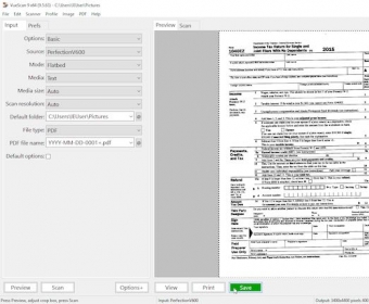 VueScan Scanner Software for Documents
