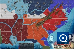 Devil's Brigade Lux 1 : Lux Alliance - American Civil War Game Map