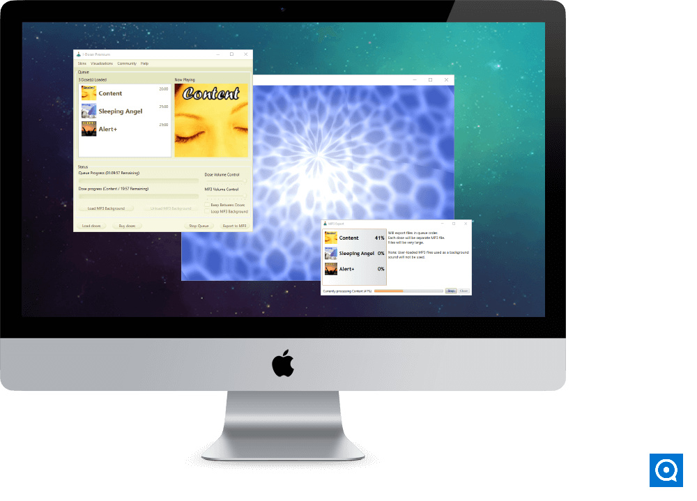 I-Doser Free for Mac 5.3 : Main window