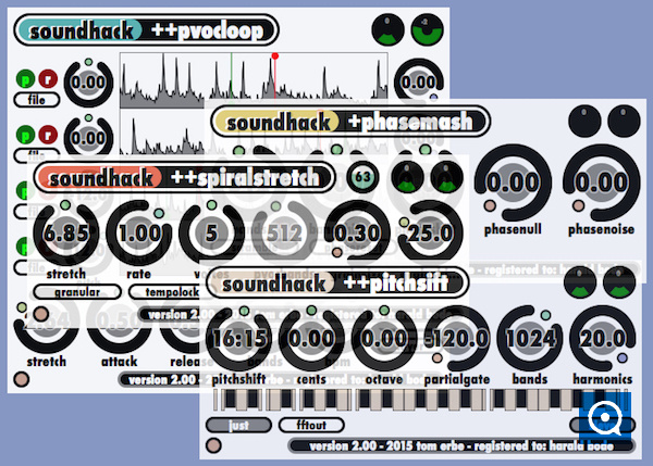SoundHack Pvoc Kit 1.4 : Main window