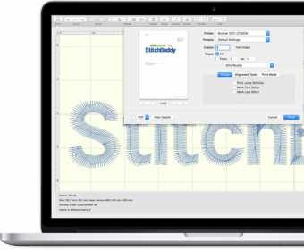 StitchBuddy on MacBook Pro