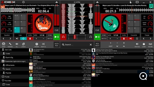 PCDJ DEX 3 LE 3.6 : DEX 3 RE DJ mixing software screen shot